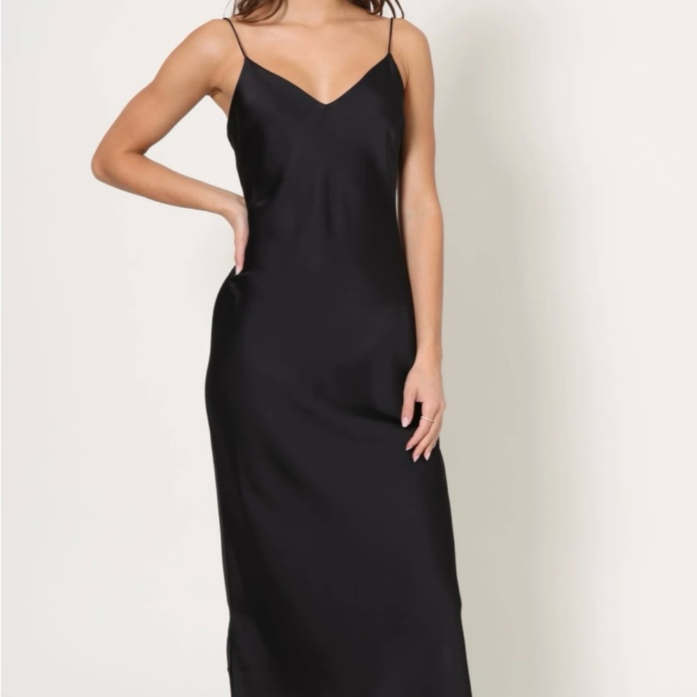 Z Supply Black Midi Dress